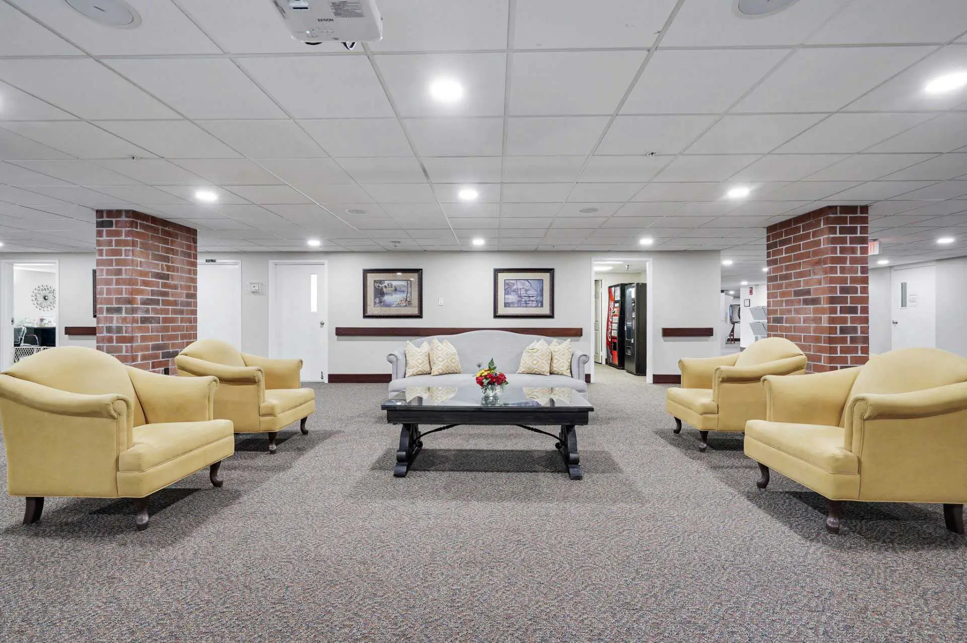 Brownsboro Park senior living community lobby